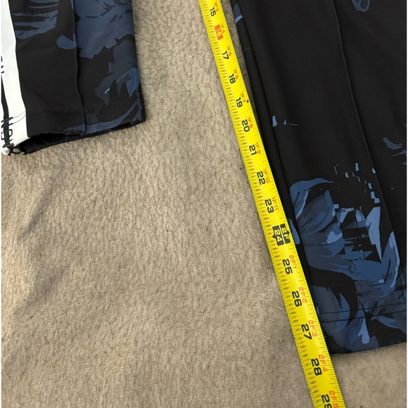 Nike Sportswear Mens Blocked Logo Floral Track Pants Blue Medium RARE - Picture 7 of 12